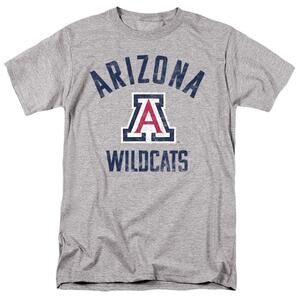 University Of Arizona Wildcats Logo Unisex Adult TShirt Athletic Heather Large